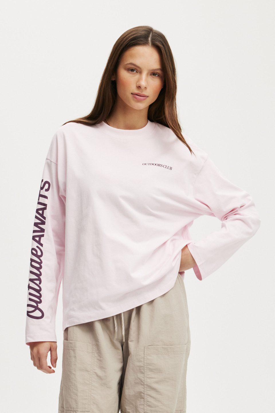 Long Sleeve Graphic Crew