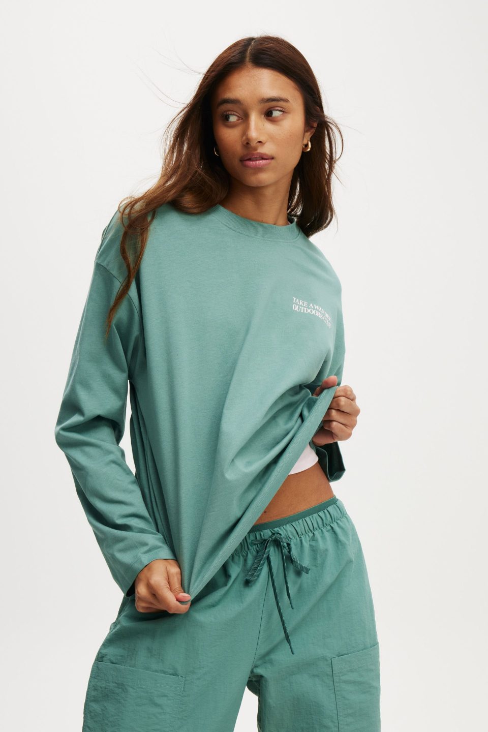 Long Sleeve Graphic Crew