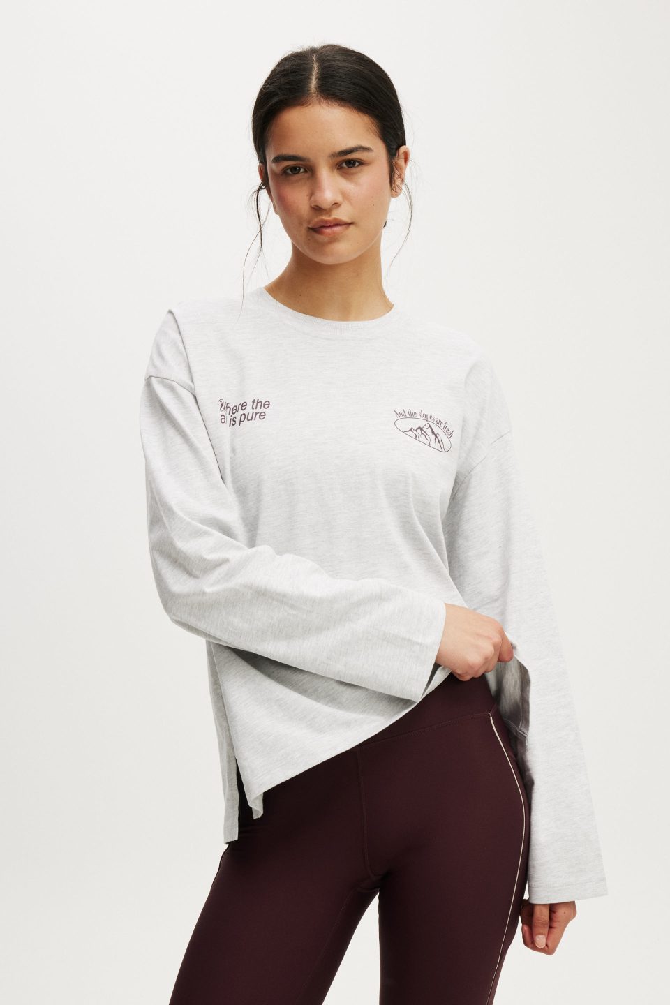 Long Sleeve Graphic Crew