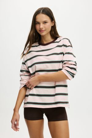 Long Sleeve Graphic Crew