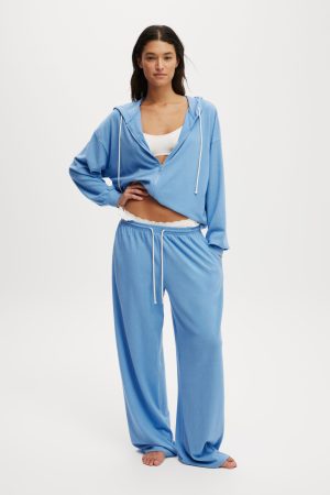 Light Weight Super Soft Hooded Zip Through