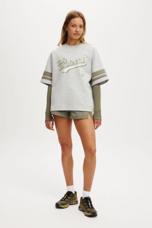 Ballpark Oversized Graphic Tshirt