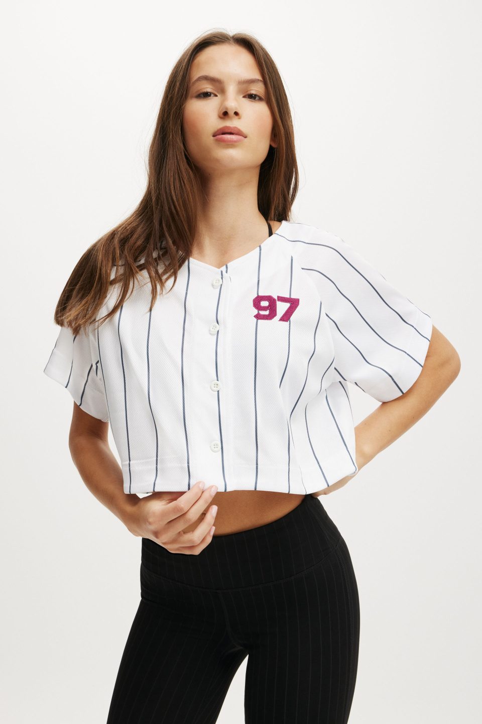 Active Mesh Raglan Graphic Tee