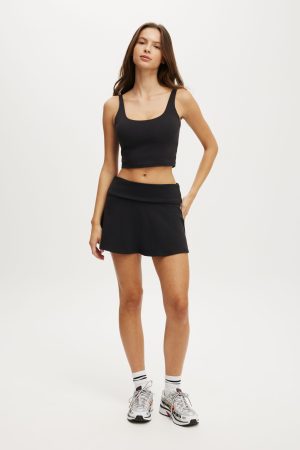 Ultra Soft Roll Over Skirt