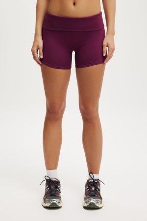 Ultra Soft Roll Over Shortie Short