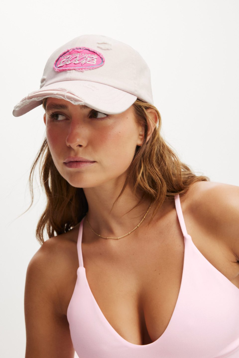 Distressed Club Cap