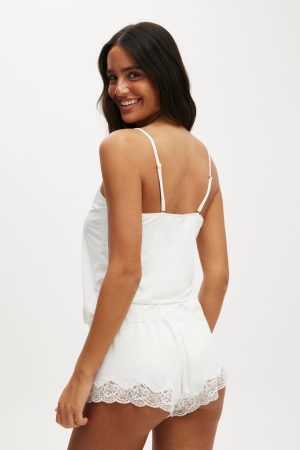 Sabrina Lace Longline Cami