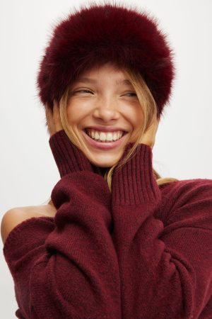 Off The Shoulder Fluffy Knit Jumper