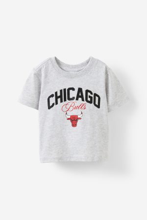NBA Chicago Bulls Short Sleeve Graphic Print Tee