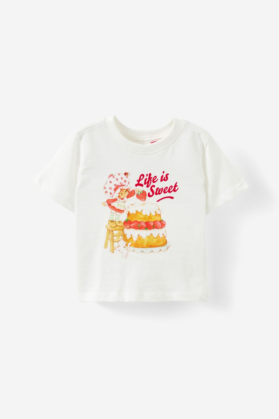 Strawberry Shortcake Short Sleeve Graphic Print Tee
