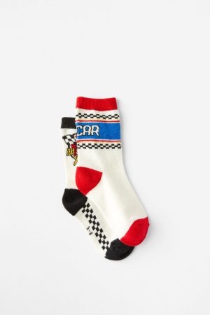 Captain America 2Pk Crew Sock