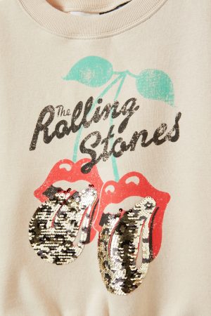 Rolling Stones Dusty Fleece Crew Neck
