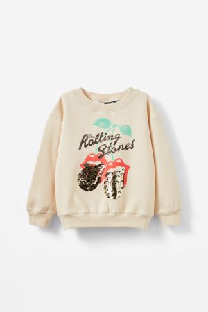 Rolling Stones Dusty Fleece Crew Neck