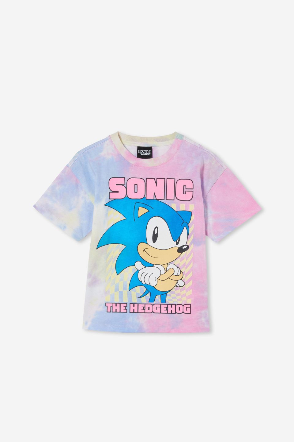 Sonic the Hedgehog Drop Shoulder Short Sleeve Tee