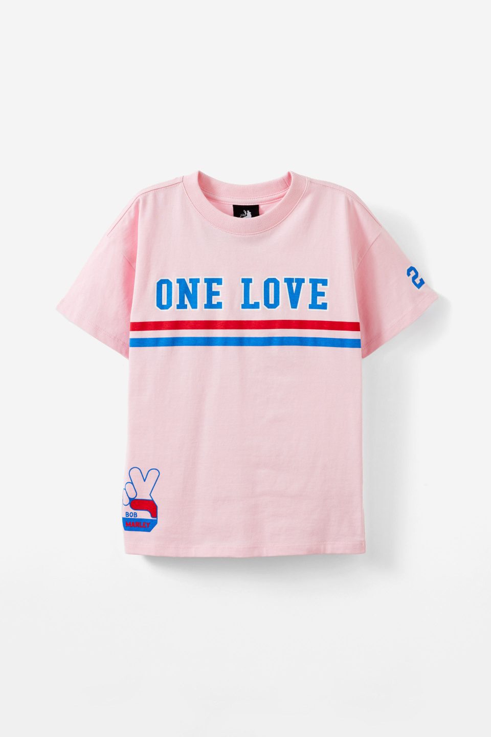 Bob Marley Drop Shoulder Short Sleeve Tee