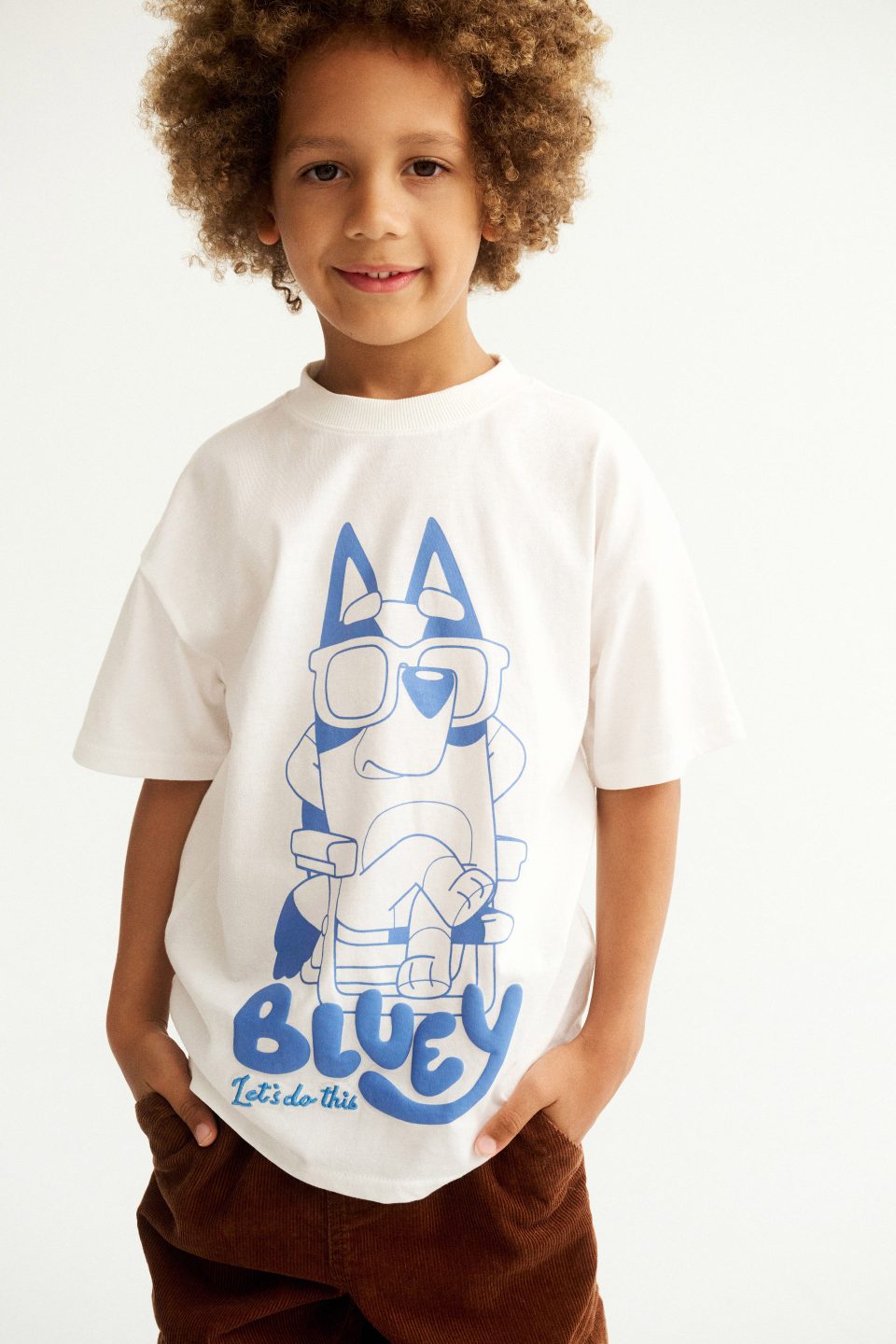 Bluey Drop Shoulder Short Sleeve Tee