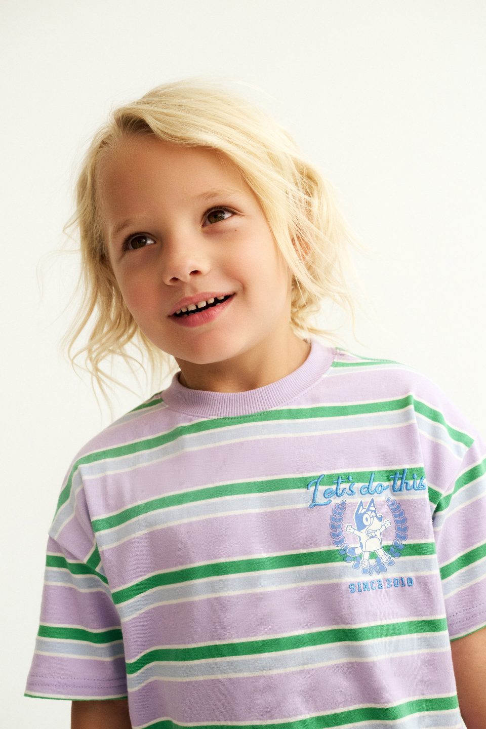 Bluey Drop Shoulder Short Sleeve Tee