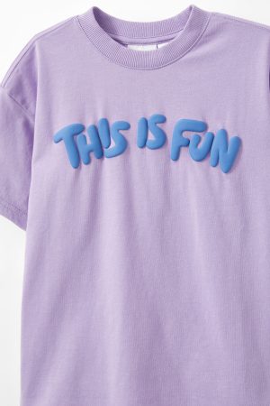 My Little Pony Drop Shoulder Short Sleeve Tee
