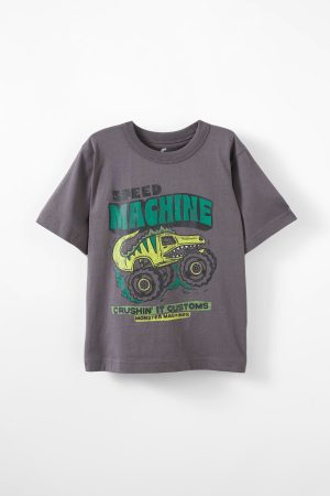 Jonny Short Sleeve Graphic Print Tee