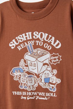 Jonny Short Sleeve Graphic Print Tee