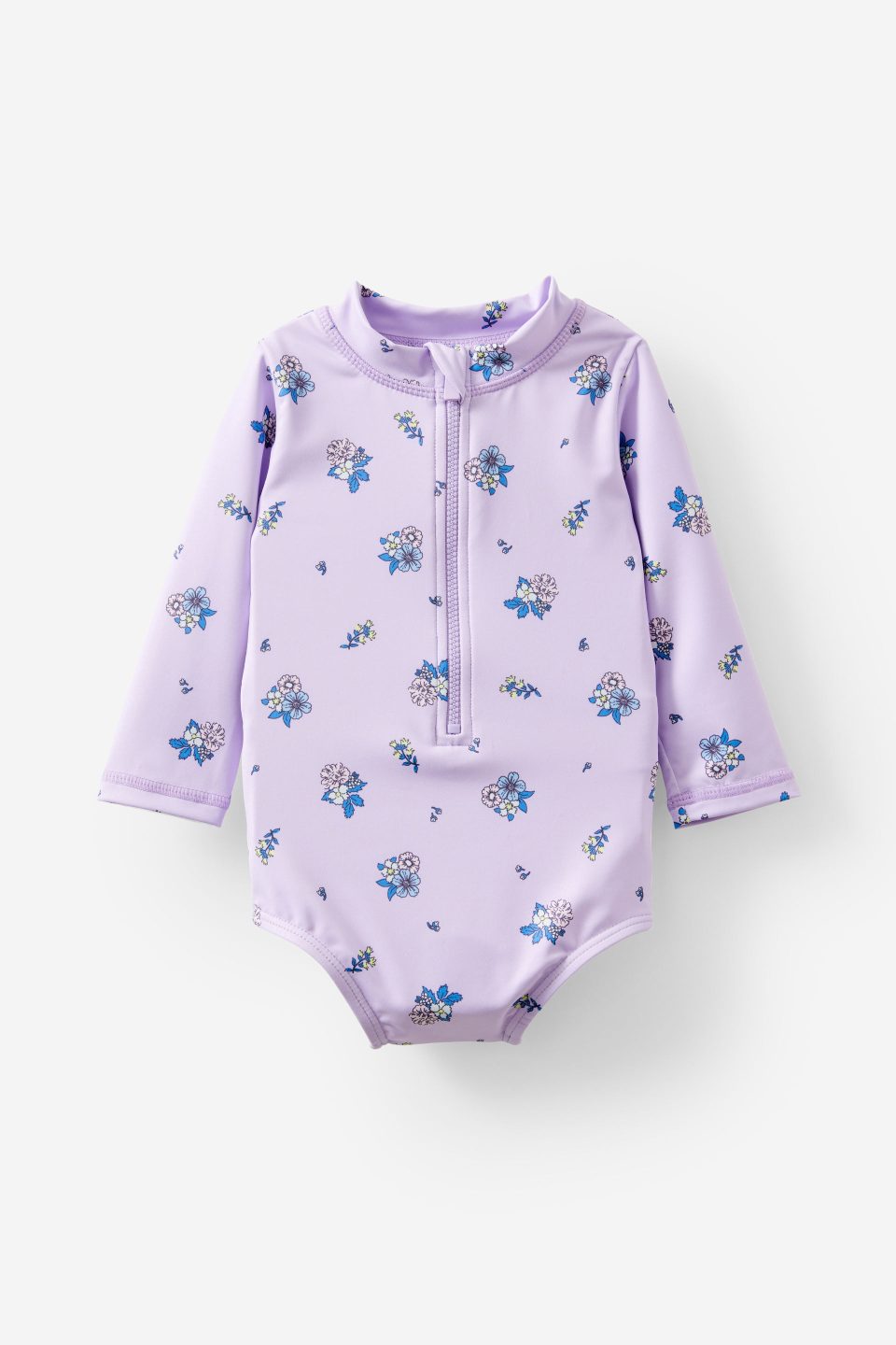 Lucy Long Sleeve Ruffle Back Swimsuit