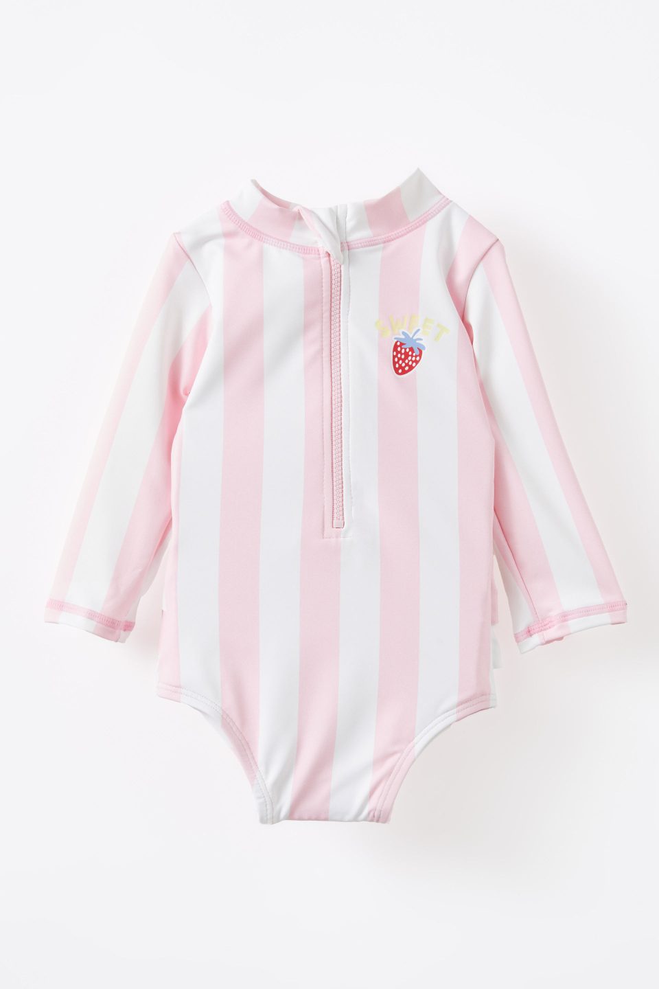 Lucy Long Sleeve Ruffle Back Swimsuit