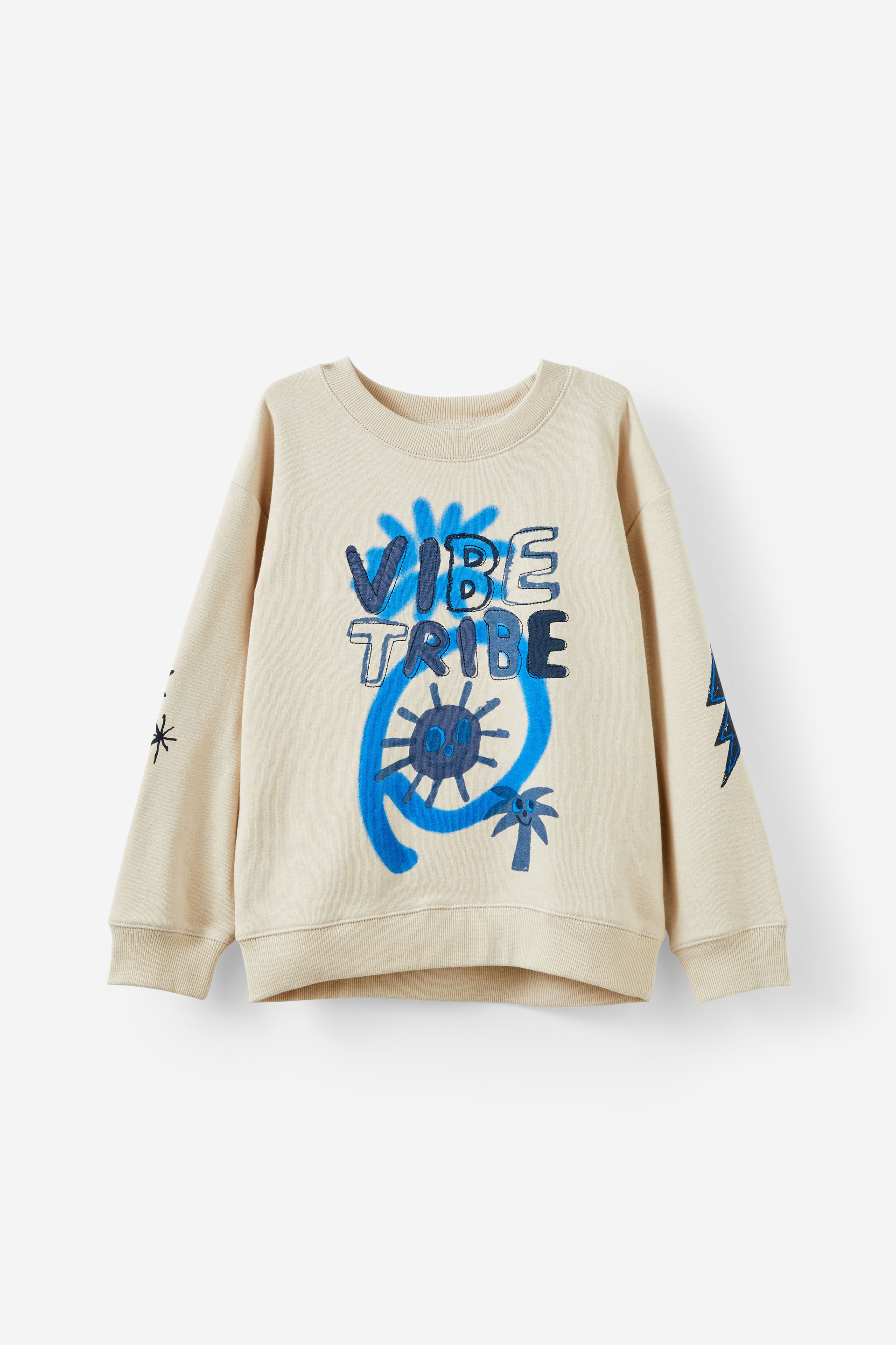 I Scream Colour Fleece Crew Neck