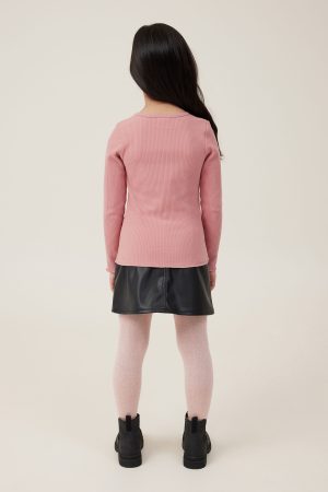 Nelly Vegan Leather Skirt