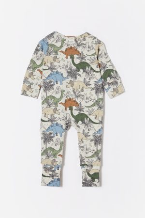 The Billie Long Sleeve Zip Romper