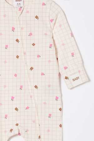 The Billie Long Sleeve Zip Romper