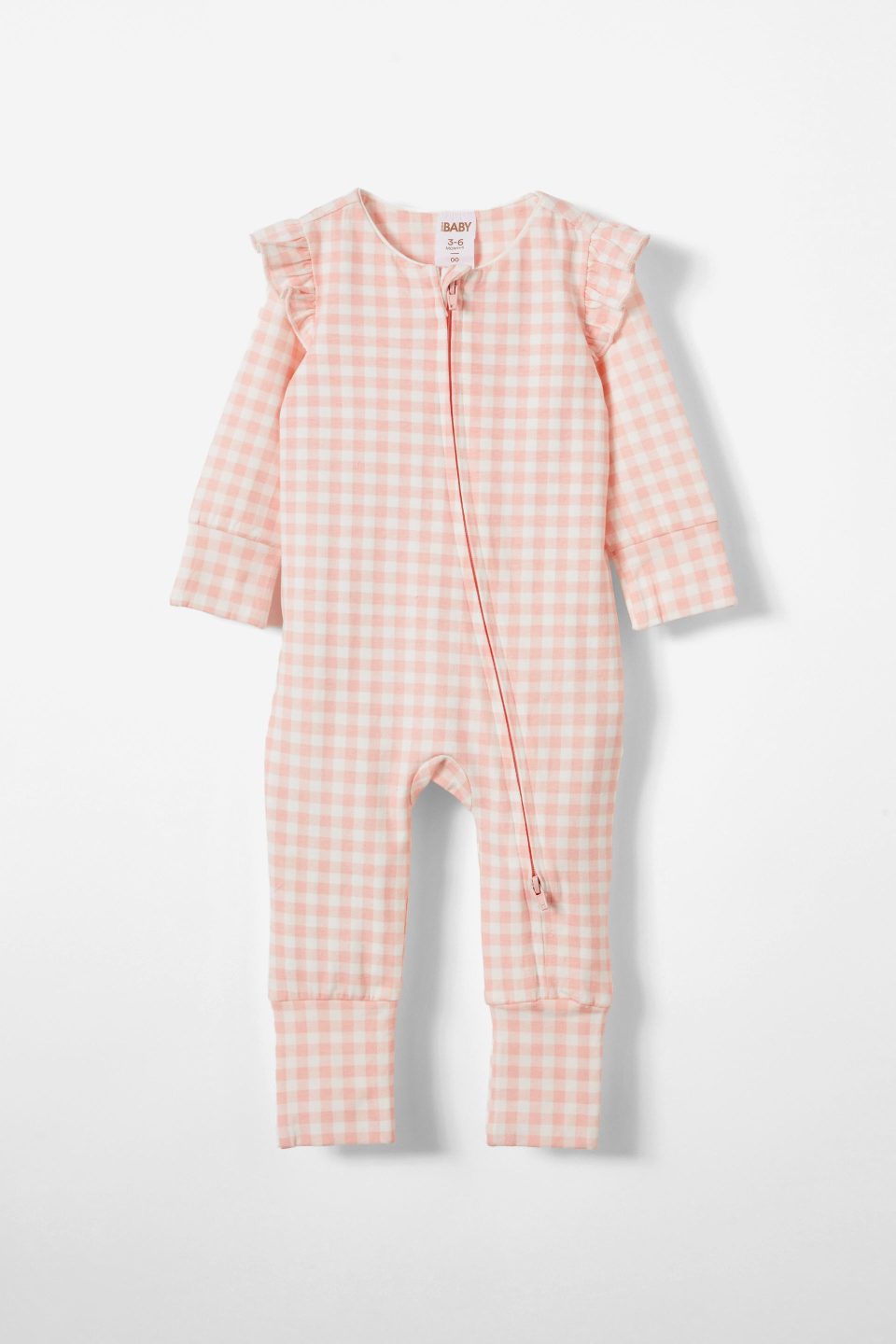 The Billie Long Sleeve Zip Romper