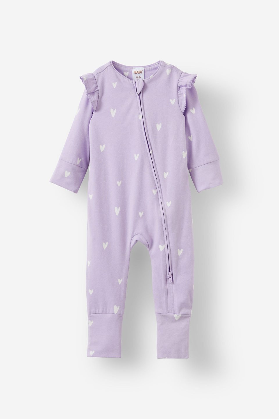 The Billie Long Sleeve Zip Romper