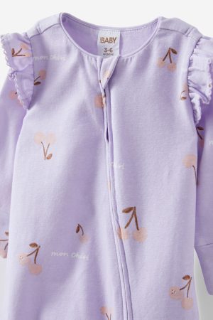 The Billie Long Sleeve Zip Romper