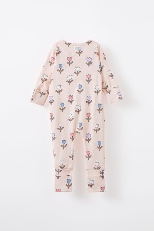 The Billie Long Sleeve Zip Romper