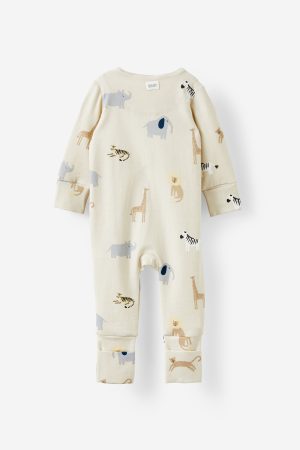 The Billie Long Sleeve Zip Romper