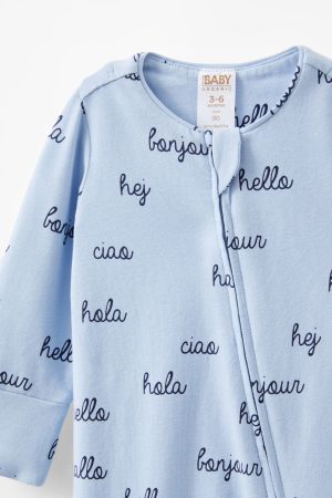 The Billie Long Sleeve Zip Romper