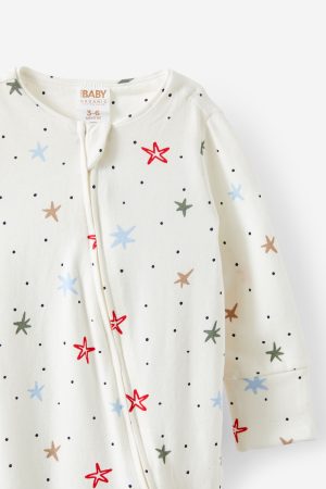 The Billie Long Sleeve Zip Romper