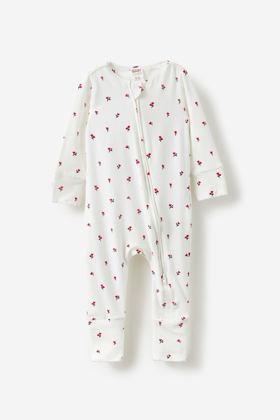 The Billie Long Sleeve Zip Romper