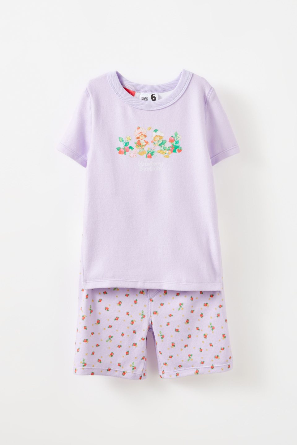 Strawberry Shortcake Super Soft Short Sleeve Pajama Set
