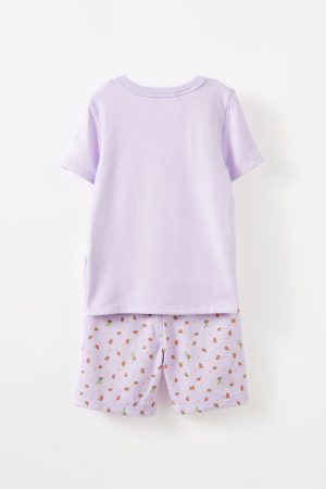 Barbie Super Soft Short Sleeve Pajama Set