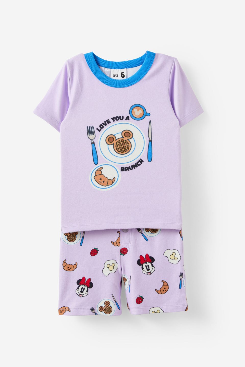 Minnie Mouse Super Soft Short Sleeve Pyjama Set