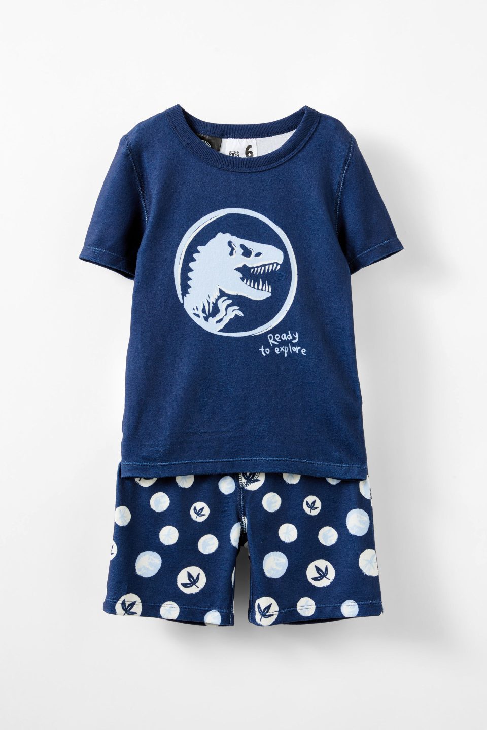 Jurassic Park Super Soft Short Sleeve Pajama Set