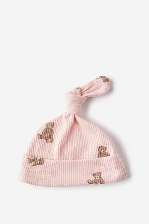 Organic Pointelle Beanie