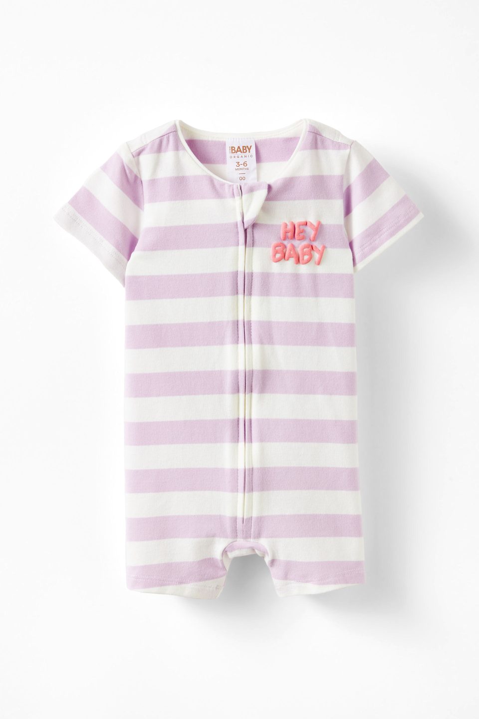 The Billie Short Sleeve Zip Romper