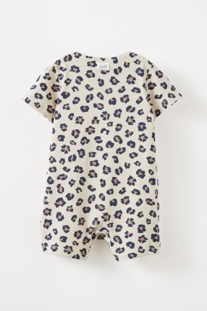 The Billie Short Sleeve Zip Romper