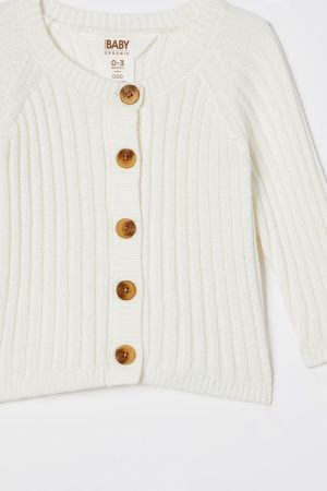 Organic Knit Cardigan