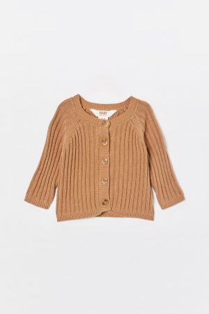 Organic Knit Cardigan