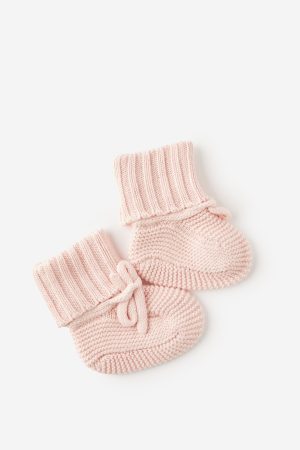 Organic Knit Booties