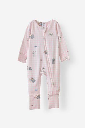 The Lion King Long Sleeve Zip Romper