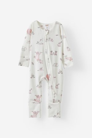 The Lion King Long Sleeve Zip Romper